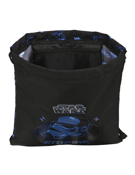 Backpack with Strings Star Wars Digital escape Black (35 x 40 x 1 cm)