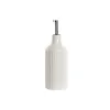 Menāža Home ESPRIT Balts Sudrabains Nerūsējošais tērauds Porcelāns Urbāns 350 ml 7 x 7 x 22 cm