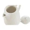 Tējkanna Home ESPRIT Balts Porcelāns 1 L