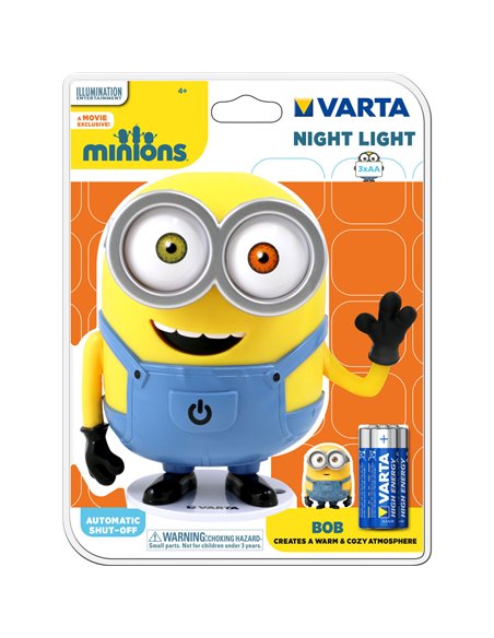 Night light Minions Varta Yellow Multicolour