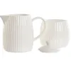 Молочник и сахарница Home ESPRIT Белый Фарфор 250 ml 12 x 7,6 x 9 cm 2 Предметы