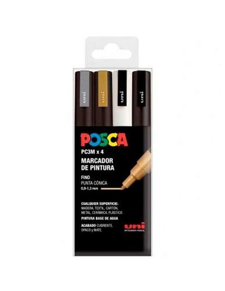 Set of Markers POSCA PC-3M GSWB Multicolour