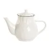 Teapot Home ESPRIT White Brown Porcelain 1 L