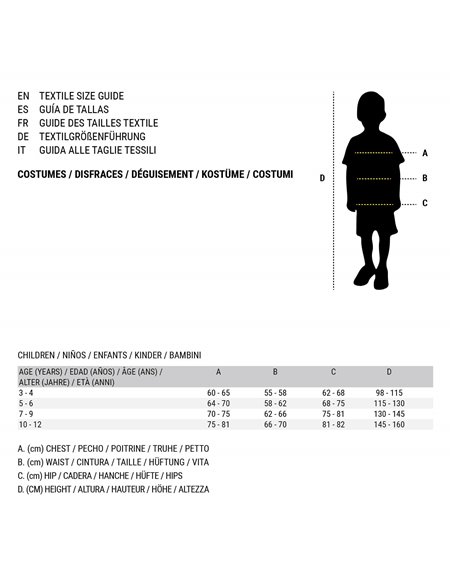 Costume for Adults Multicolour XS/S