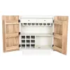 Подставка под бутылки Home ESPRIT Белый Натуральный 85 x 50 x 100 cm