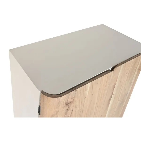 Подставка под бутылки Home ESPRIT Белый Натуральный 85 x 50 x 100 cm