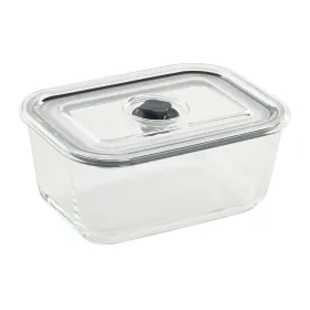 Pusdienu kastīte Home ESPRIT Caurspīdīgs polipropilēns Borosilikāta glāze 800 ml