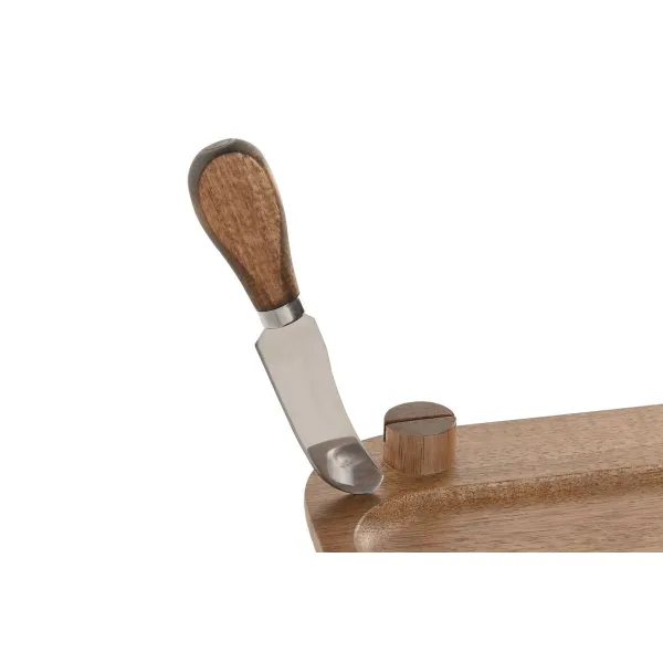 Разделочная доска для сыра Home ESPRIT Натуральный 19,5 x 15 x 3 cm