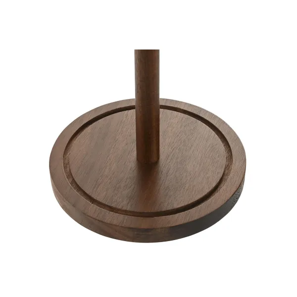 Kitchen Paper holder Home ESPRIT Natural Polyurethane Acacia 15 x 15 x 33 cm