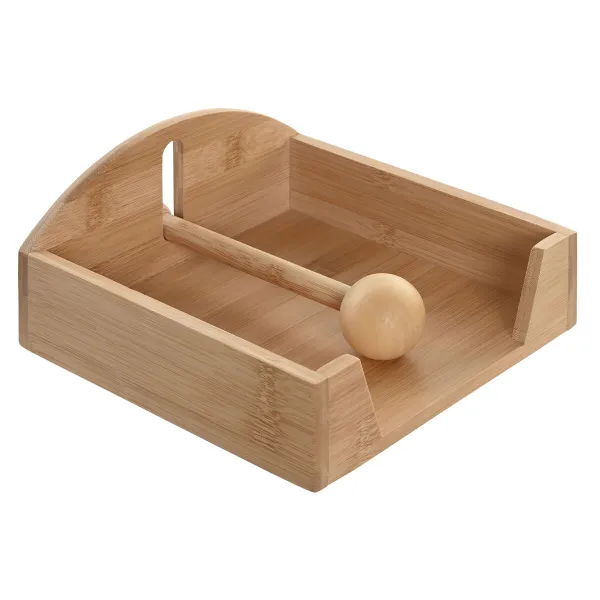 Коробка для салфеток Home ESPRIT Натуральный Бамбук 19 x 21 x 8,8 cm