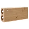 Держатель кухонной бумаги Home ESPRIT Натуральный Бамбук 33,5 x 7 x 14,5 cm