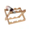Butelių laikiklis Home ESPRIT Natūralus 35,5 x 20 x 29,5 cm
