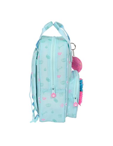 Child bag Glow Lab Cute doll Light Blue (20 x 28 x 8 cm)