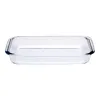 Alpina - Set of glass ovenproof dishes (3 pieces)