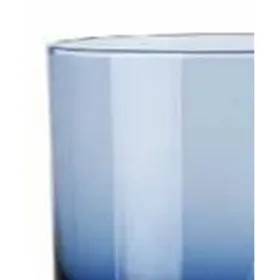 Setti laseja Home ESPRIT Sininen Kristalli 160 ml (6 osaa)