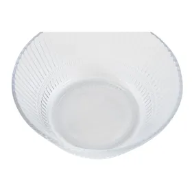 Salad Bowl Home ESPRIT Transparent 22 x 22 x 9,5 cm