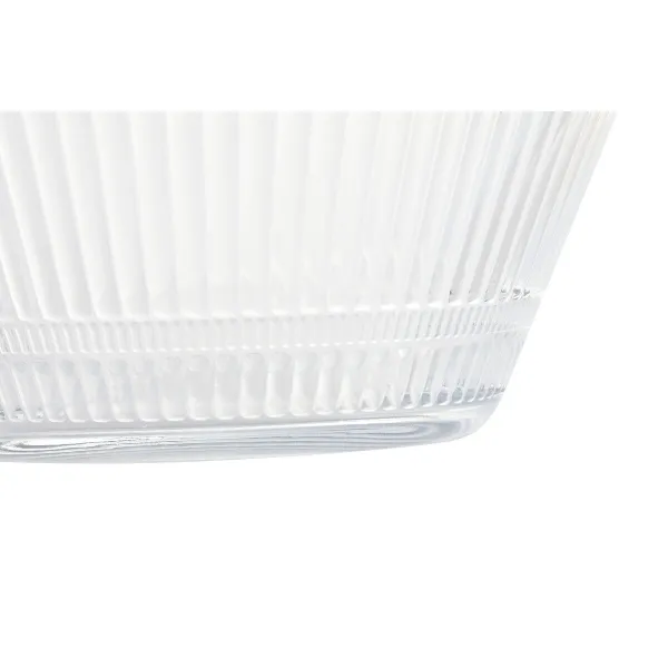 Salad Bowl Home ESPRIT Transparent 22 x 22 x 9,5 cm