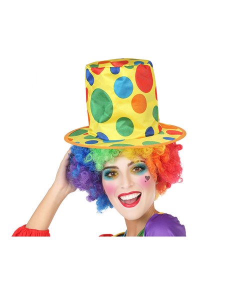 Clown Hat Multicolour Circus