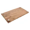 Разделочная доска Home ESPRIT Белый Чёрный Натуральный современный 20 X 38 X 1,5 CM (4 Предметы)