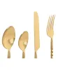 Stalo įrankiai Home ESPRIT Auksinis Nerūdijantis plienas 4,5 X 2 X 21 CM 16 Dalys
