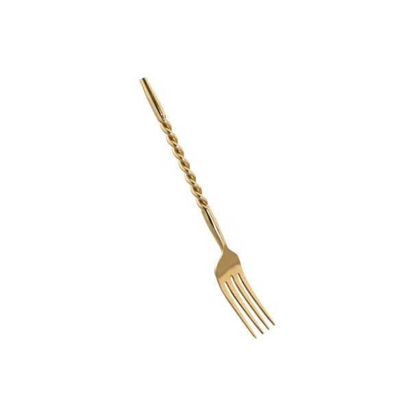 Stalo įrankiai Home ESPRIT Auksinis Nerūdijantis plienas 4,5 X 2 X 21 CM 16 Dalys