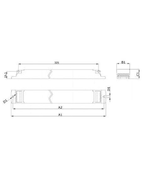 Xitanium 75W 0.12-0.4A 215V TD 230V