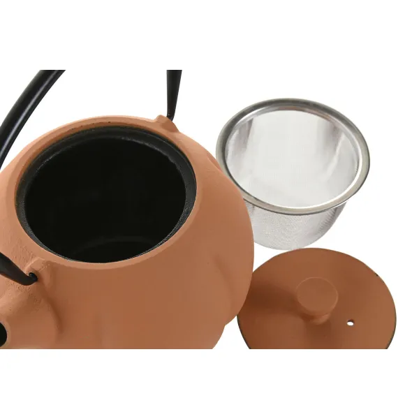 Arbatinukas Home ESPRIT Žalia Oranžinė Nerūdijantis plienas Geležis 1 L (2 vnt.)
