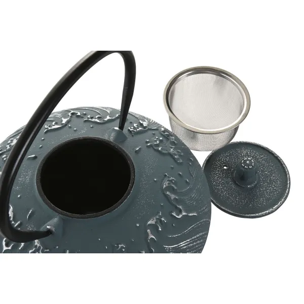 Чайник Home ESPRIT Синий Белый Нержавеющая сталь Железо 800 ml (2 штук)