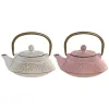 Чайник Home ESPRIT Белый Розовый Нержавеющая сталь Железо 400 ml (2 штук)
