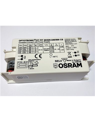 OT FIT 20/220-240/500 CS UNV1 OSRAM