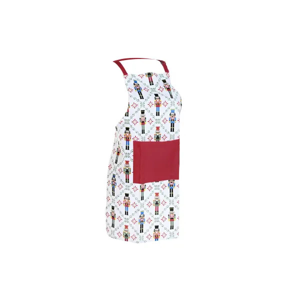 Фартук Home ESPRIT Белый Красный Зеленый Бежевый 60 x 0,2 x 80 cm (2 штук)