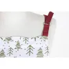 Esiliina Home ESPRIT Valkoinen Punainen Vihreä Beige 60 x 0,2 x 80 cm (2 osaa)