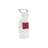 Esiliina Home ESPRIT Valkoinen Punainen Vihreä Beige 60 x 0,2 x 80 cm (2 osaa)