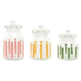 3 Tubs Home ESPRIT Multicolour Stripes Modern 1 L 1,2 L 3 Pieces