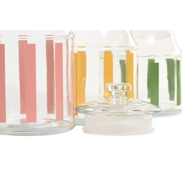 3 caurules Home ESPRIT Daudzkrāsains Strīpas Moderns 1 L 1,2 L 3 Daudzums