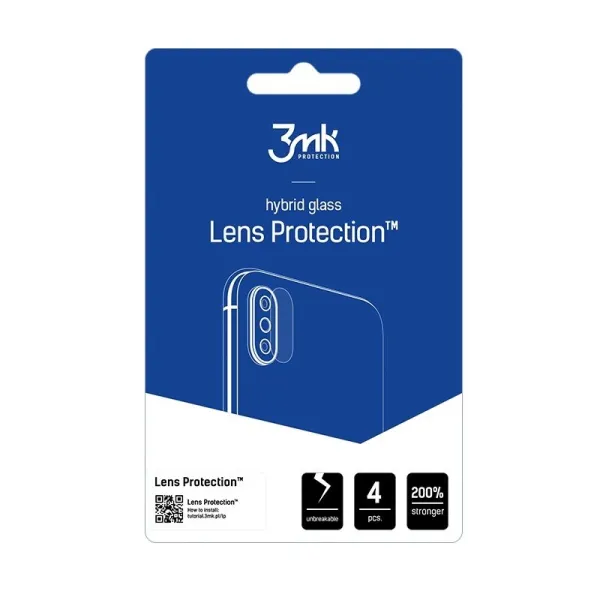 3mk Lens Protection - Camera Lens Glass for iPhone 17 Pro Max (4 sets)
