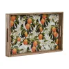 Padėklas Home ESPRIT Spalvotas Mango mediena 43,5 X 27 X 5 CM