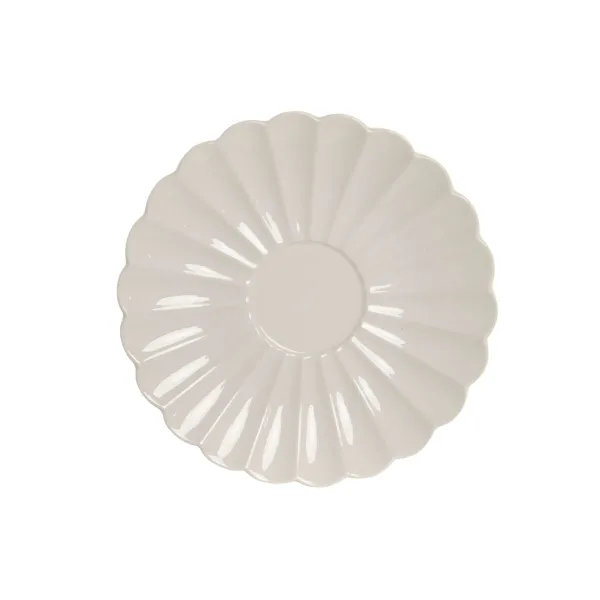 Набор из 6 чашек с блюдом Home ESPRIT Белый Фарфор 150 ml