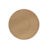 6 puodelių rinkinys su lėkštute Home ESPRIT Balta Bambukas Porcelianas 90 ml