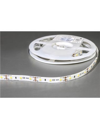 Professional LED tape 12W/m, 24V, 60LED 2835 warm white 2700-3300K, IP64