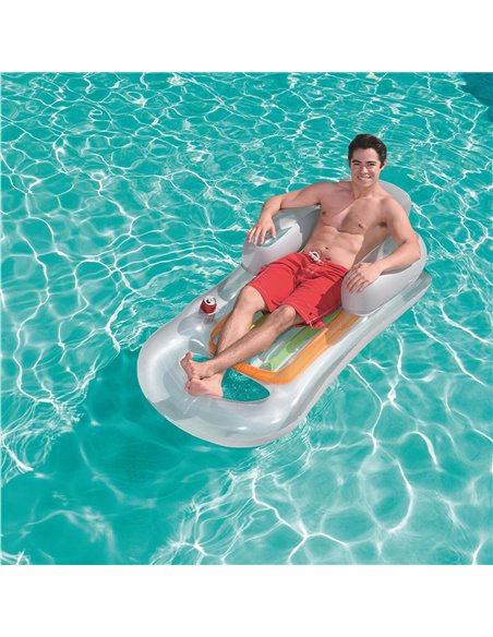 Inflatable Pool Chair Bestway 157 x 89 cm