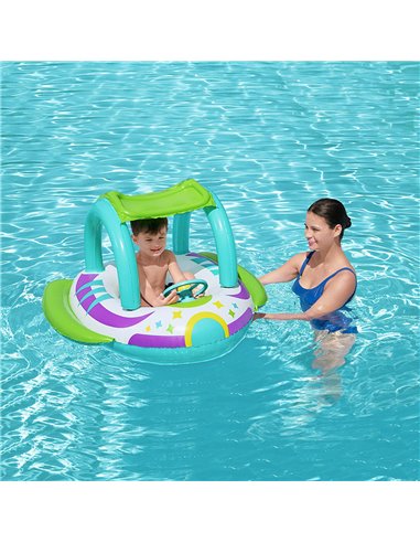 Inflatable Boat Bestway Spaceship 107 x 112 cm 95 x 98 x 96 cm (1 Unit)