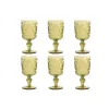 Набор рюмок Home ESPRIT Зеленый Стеклянный 265 ml (6 штук)