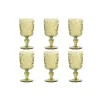 Набор рюмок Home ESPRIT Зеленый Стеклянный 310 ml (6 штук)