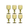 Набор рюмок Home ESPRIT Зеленый Стеклянный 250 ml (6 штук)