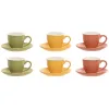 Coffee Set Home ESPRIT Multicolour Porcelain Modern 100 ml 6 Pieces