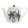 Teapot Home ESPRIT Blue Green Porcelain 850 ml