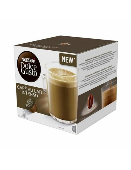 Coffee Capsules Nescafé Dolce Gusto 48116 Café Au Lait Intenso (16 uds)