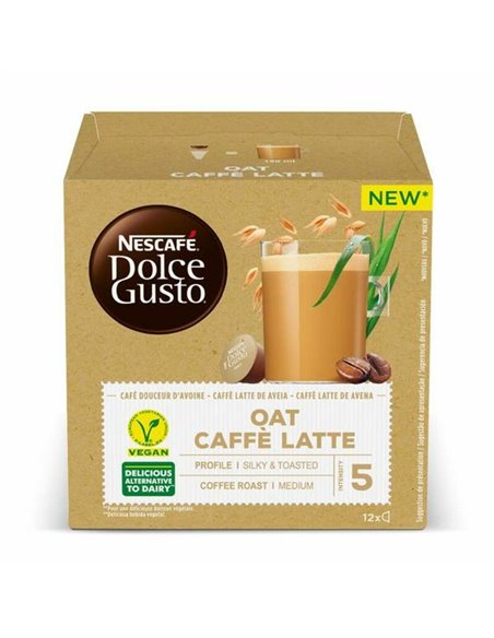 Coffee Capsules Dolce Gusto White coffee Oatmeal (12 uds)