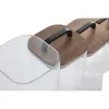 4 Tubs Home ESPRIT Transparent Natural 4 Pieces